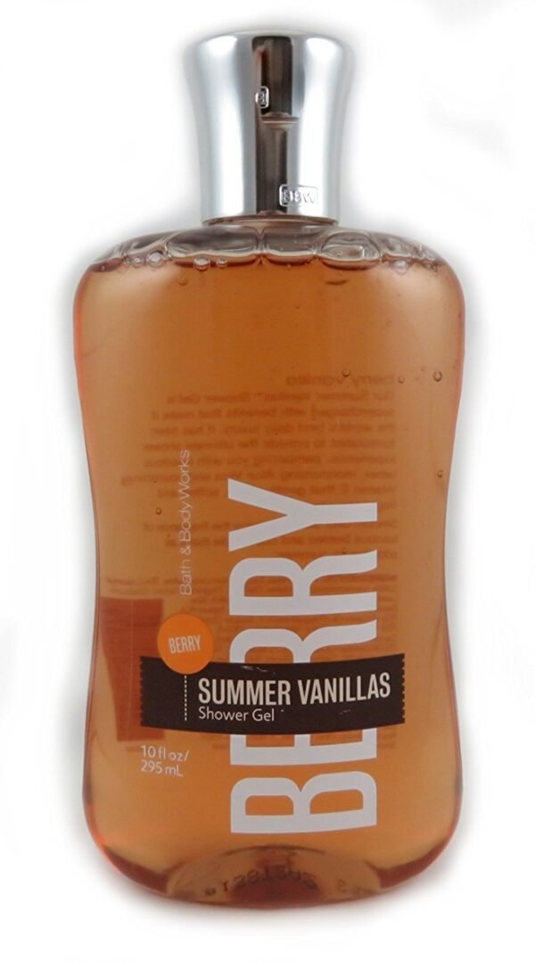 Bath and Body Works Signature Collection Summer Vanillas Berry Vanilla Shower Gel