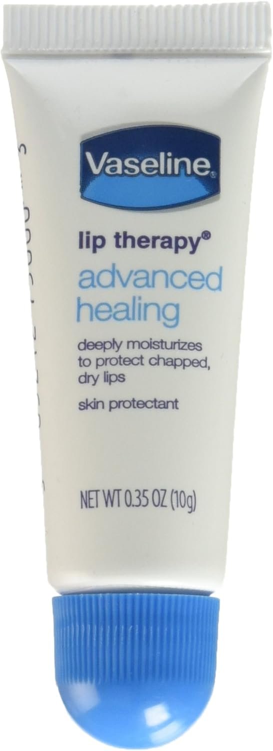 Vaseline Lip Therapy Advanced Petroleum Jelly, 3 Count