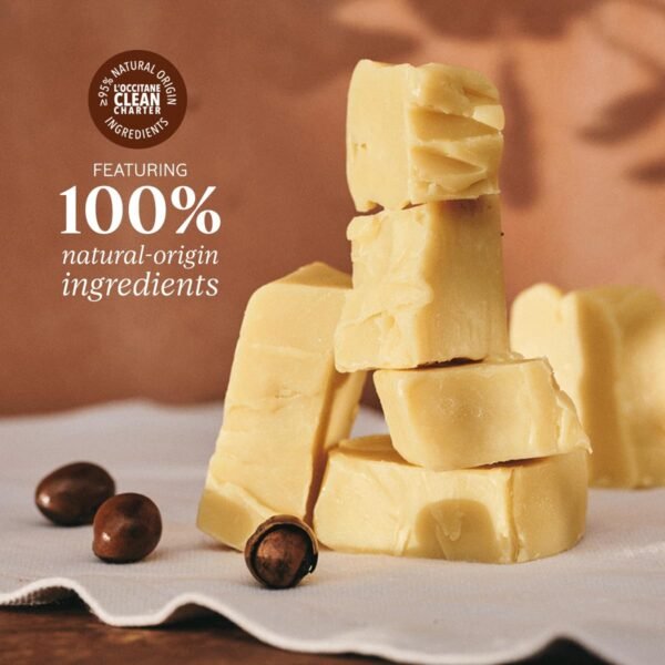 L'Occitane Organic Certified Pure Shea Butter: Nourish Dry Skin & Hair, With Vitamin E, Multipurpose Organic Beauty Balm, Treatment, Protects From Dryness, Softening