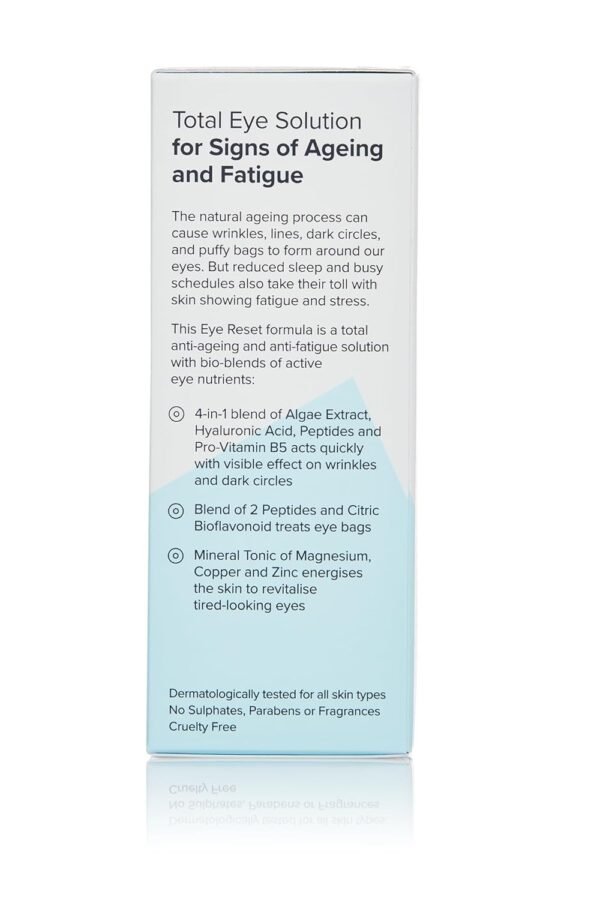 BOOST LAB Bio-Active Eye Reset Serum for Women & Men- Fights Dark Circles, Wrinkles, Lines & Puffy Eye Bags – Re-Energize Skin & Revitalize Eyes - Paraben, Sulphate, & Fragrance Free - 30 ml (1 fl oz)