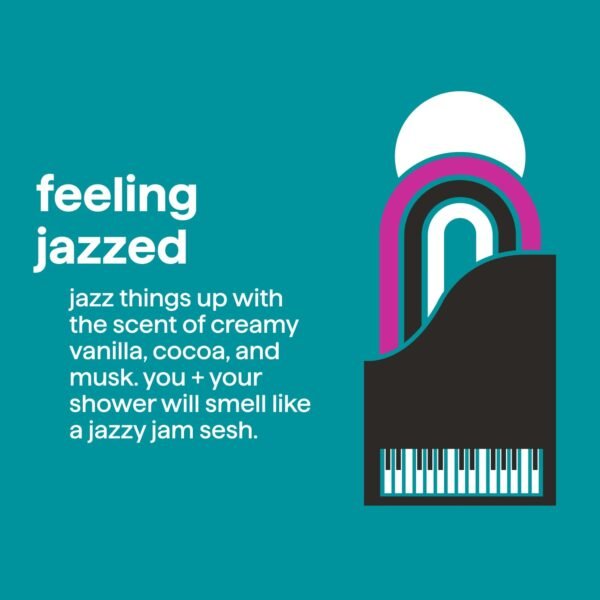 Method Limited Edition Body Wash, Feeling Jazzed with notes of Creamy Vanilla, Cocoa, and Musk, 18oz