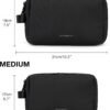 61cM6B6O9L._AC_SL1500_.jpg BAGSMART Toiletry Bag for Men, Travel Toiletry Organizer Dopp Kit Water-resistant Shaving Bag for Toiletries Accessories, Door Room Essentials, Black-medium