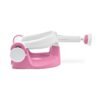Summer by Ingenuity My Bath Seat for Sit-Up Baby Bathing, Sure & Secure Suction Cups, ASTM Safety Tested & Approved, Backrest for Assisted Sitting, Easy Setup & Storage, Pink