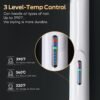 61cBp6jrDnL._AC_SL1001_.jpg Cordless Hair Straightener and Curler 2 in 1 Ceramic Flat Iron Mini Wireless Portable Travel Hot Tools Straight Curl for Women Men USB Rechargeable with Pouch (White)