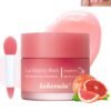 61cEKmSvU1L._SL1500_.jpg Sleeping Lip Mask, Overnight Hydrating & Prevention Dry and Cracked Lips Scrubs Exfoliator Moisturizer, Ultra-Nourishing Lip Sleeping Mask with Wand, Lip Care Therapy Treatment for Women-03#Grapefruit