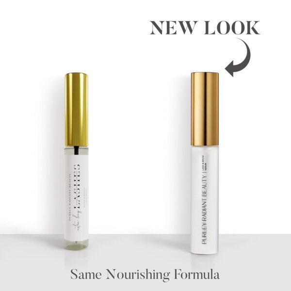 Beauty Eyelash Growth Serum – Prostaglandin-Free Lash & Brow Enhancer for Longer, Thicker Lashes – Vegan, Cruelty-Free, Castor Oil Based – Natural Lash Serum for Growth