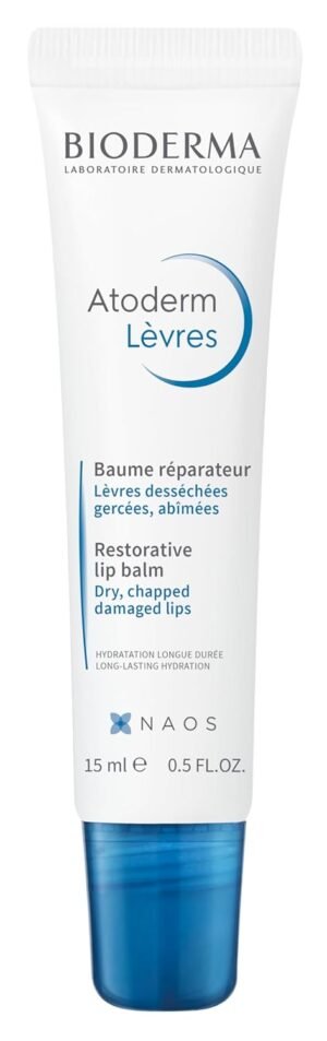 61dXKmPIZXL._SL1500_.jpg Bioderma Atoderm Lip Balm, Moisturizing and Nourishing Balm for Dry Lips