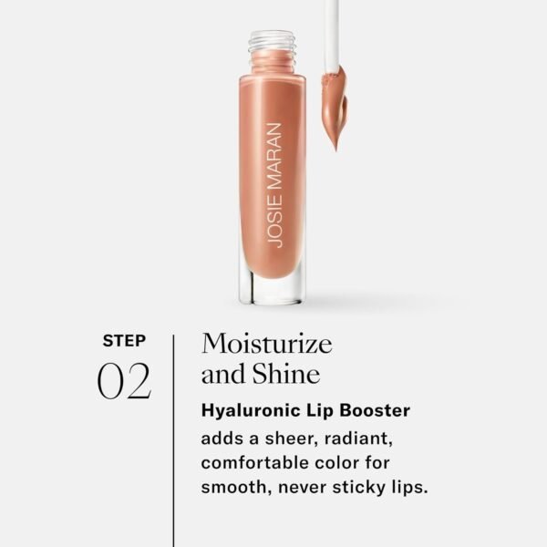 61dXhumolRL._SL1500_.jpg Josie Maran Lip Exfoliator Scrub & Plumping Lip Gloss - Argan Sugar Scrub Lip Butter in Crystal Clear & Hyaluronic Lip Booster in Happy - Buff Away Dry Skin for Soft Lips (2 Piece Lip Care Kit)