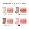 61dXisVkKL._SL1500_.jpg 4Pcs Hydrating Lip Gloss Set, Mini Lip Butter Balm Pack, High Shine Glass Finish Lip Moisturizing Plumping Lip Gloss Shiny Jelly Liquid Lipstick for Women