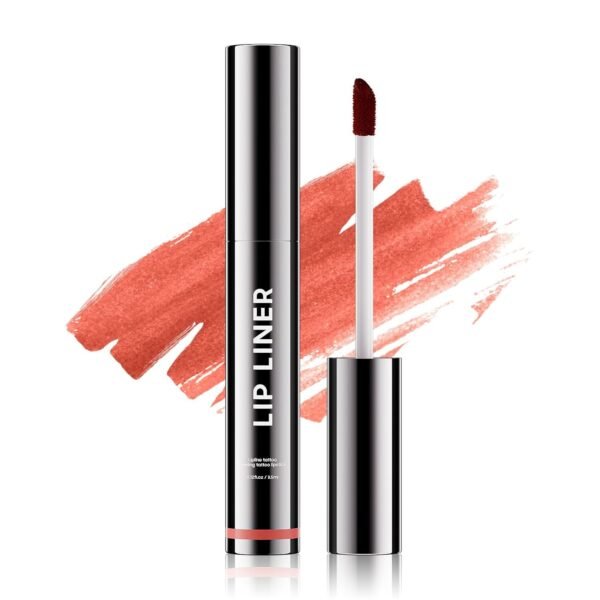 OETUIOW Lip Stain Peel off, Long-Lasting Lip Liner Stain, Moisturizing & Enhancing Complexion for All Skin Types Women, Waterproof, Easy to Use (Rose)