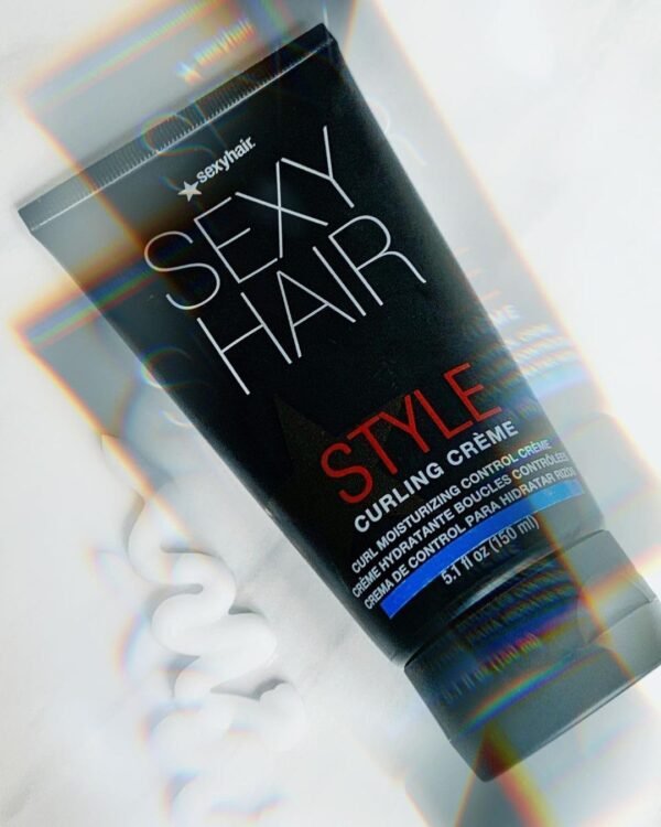 SexyHair Style Curling Crème Curl Moisturizing Control Crème | Light Control | Maintains Moisture and Combats Frizz