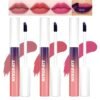 3 PCS Peel Off Lip Stain Lip Tint Set, Pinked Lip Stain Peel Off Matte Lip Liner, Long-Lasting Lip Tint Stain Peel Off Lip Gloss, Waterproof Non-stick Cup Peel Off Lipstick Lip Stains for Women
