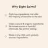 Eight Saints Firm Intentions Anti Aging Neck Cream, Natural & Organic, For Firming Skin and Reducing Wrinkles, 2 Ounces