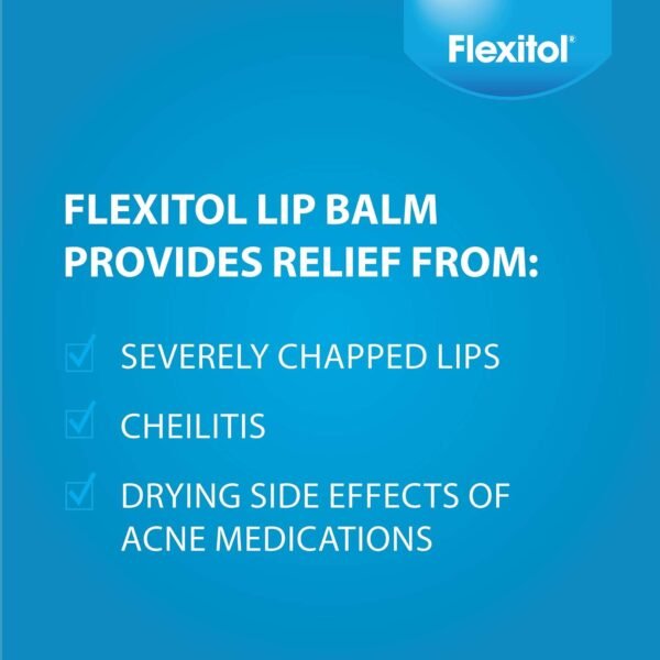 61eddXMKujL._AC_SL1500_.jpg Flexitol Lip Balm, 0.35 Ounce Tube, Cream White, 3 Count (Pack of 1)