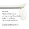 61ejwXSeBSL._SL1500_.jpg Supergoop! Lipscreen Shine SPF 40, 0.34 fl oz - Water-Resistant Clear Lip Gloss - Broad Spectrum SPF Lip Balm with Grape Seed Extract, Sunflower Seed Oil & Kelp Extract - Non-Sticky Formula