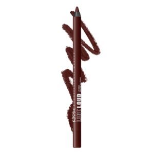 61els4D5EXL._SL1500_.jpg NYX PROFESSIONAL MAKEUP Line Loud Lip Liner, Longwear and Pigmented Lip Pencil with Jojoba Oil & Vitamin E - Make A Statement