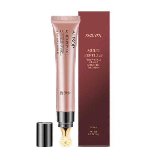 61f8xlTkTTL._SL1500_.jpg Anti-Aging Caffeine Eye Cream with Metallic Applicator, Eyebag Remover, Under Eye Cream Skin Care Anti-Wrinkles, Fine Lines, Dark Circles, 0.6 OZ