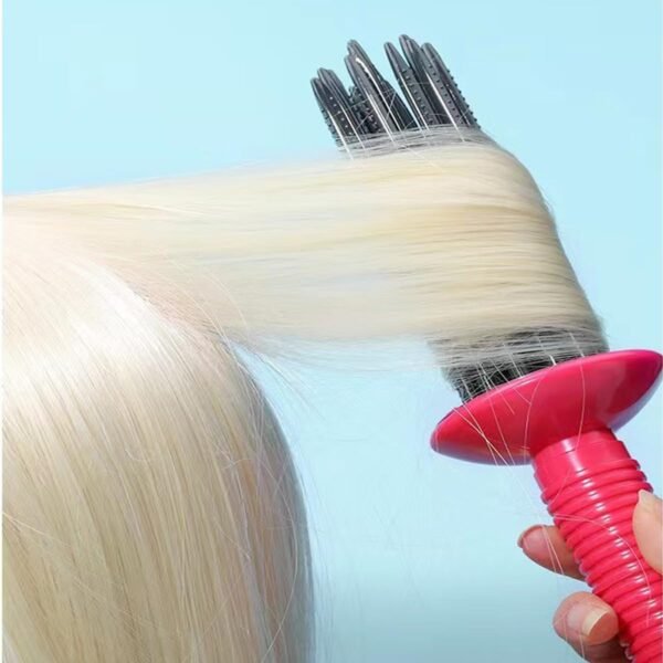 61fWrL7Dw2L._AC_SL1200_.jpg YF-ANEN Air Volume Comb for Curly Hair - Fluffy Curling Roll, Styler