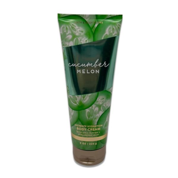 Bath & Body Works Cucumber Melon Ultimate Hydration Body Cream 8oz - Pack of 3