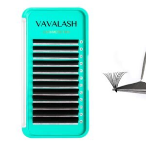 61fnCATbkcL._SL1500_.jpg VAVALASH Cashmere Easy Fan Lashes 0.03 0.05 0.07 C/CC/D/DD Volume Lash Extensions 8MM-20MM Matte Black Self Fanning Eyelash Extensiones, Professional Supplies for Lash Artists (D-0.05,8-15mm)