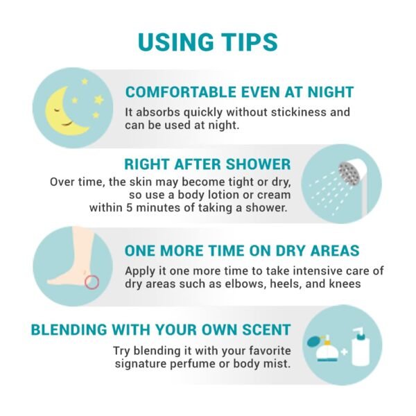 DERMA B Mild Moisture Body Lotion, Fragrance-Free Non-Irritating Body Moisturizer for Dry & Sensitive Skin with Witch Hazel, Unscented Fast-Absorbing Moisturizing Korean Skincare,13.5 Fl Oz,400ml