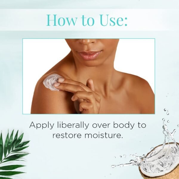 Body Drench Coconut Water Replenishing Body Lotion – Hydrating & Moisturizing Lotion for Dry Skin, 16.9 fl oz