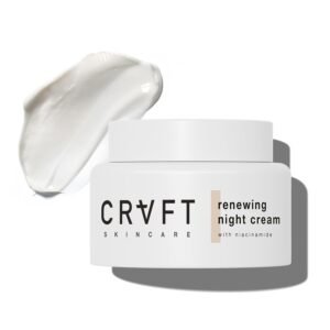 61hjdNUktZL._SL1500_.jpg Hair Craft Co. Night Cream Moisturizer for Face 1.5oz – Hydrating for Face Anti-Aging, Wrinkle Prevention, & Nighttime Skin Renewal - 30 Day Supply