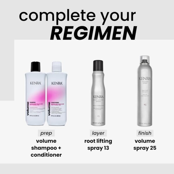 Kenra Root Lifting Spray 13 | Volumizing Foam | Medium Hold | Ultimate Lift & Lasting Style | Boosts Hair At The Root | Provides Flexible Fullness Without Weight or Stiffness | All Hair Types