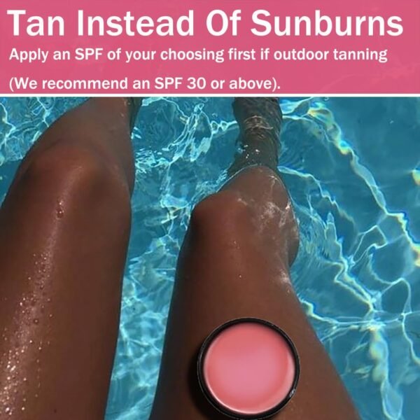 intensive tanning gel peach, tanning gel for outdoor sun, 200g