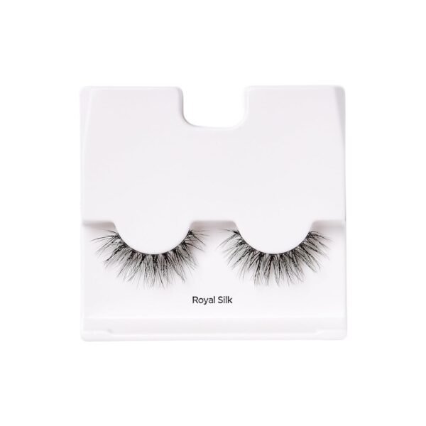61iDPO7lb4L._SL1500_.jpg KISS Lash Couture LuXtensions Collection False Eyelashes, Flat Lash Technology, Super Slim Lash Band, Real Lash Extension Fibers, Reusable, Style ‘Royal Silk’, 10mm,1 Pair Strip Lashes