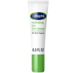 61iL-lBmofL._SL1500_.jpg Cetaphil Hydrating Eye Gel-Cream, With Hyaluronic Acid, 0.5 Fl oz, Brightens and Smooths Under Eyes, 24 Hour Hydration for All Skin Types, (Packaging May Vary)