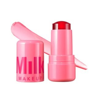 61iMRYBkdQL._SL1500_.jpg Milk Makeup Cooling Water Jelly Tint – Sheer Lip + Cheek Stain with Vegan Collagen, Seawater + Aloe – Hydrating, Long-Lasting, Buildable Lip Tint + Blush
