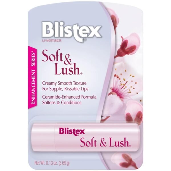 61idNJcPRBL._SL1500_.jpg Blistex Soft & Lush Lip Protectant, 0.13 Ounce Tube – Softens & Conditions, Creamy Smooth Texture, Hydrating Lip Balm, Daily Lip Hydration,