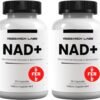 61ixQhYttAL._AC_SL1080_.jpg Research Labs NAD+ Supplement 2 for 1 Ad. Proprietary Formula w/Patent Pending RiboYOUNG™. NRF2 Activator, Nicotinamide Riboside, Quercetin, Resveratrol, Betaine. True NAD Supplement Anti Aging…