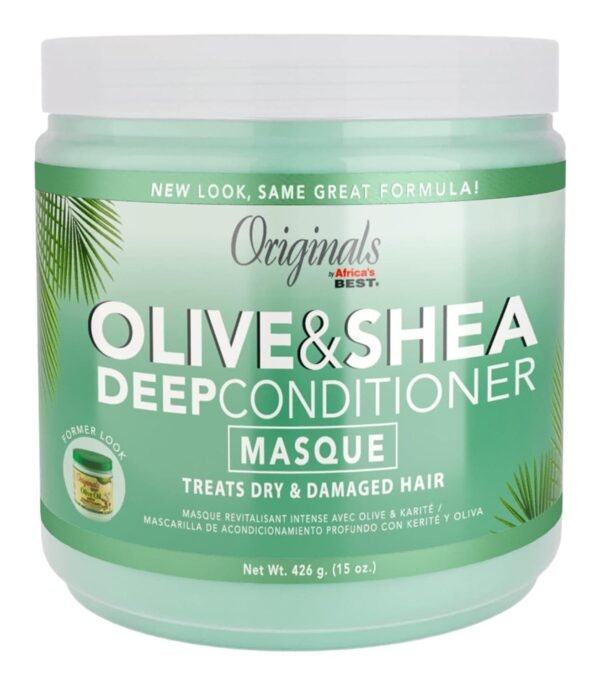 Africa's Best Conditioner Originals Olive Oil Deep 15 Ounce Jar (443ml)