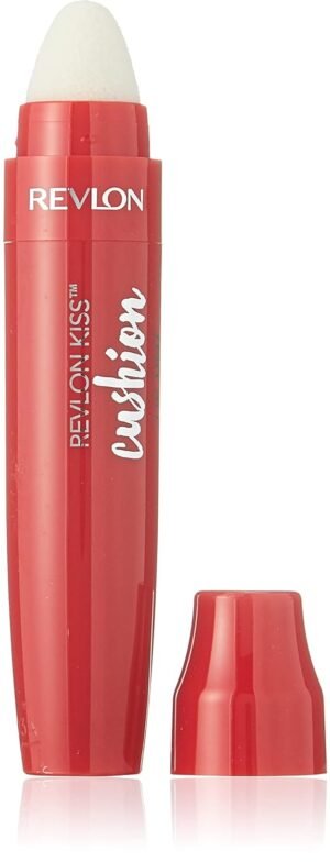 61jJgxuqI2L._SL1500_.jpg REVLON Kiss Cushion Lip Tint Lipstick,Crimson Feels