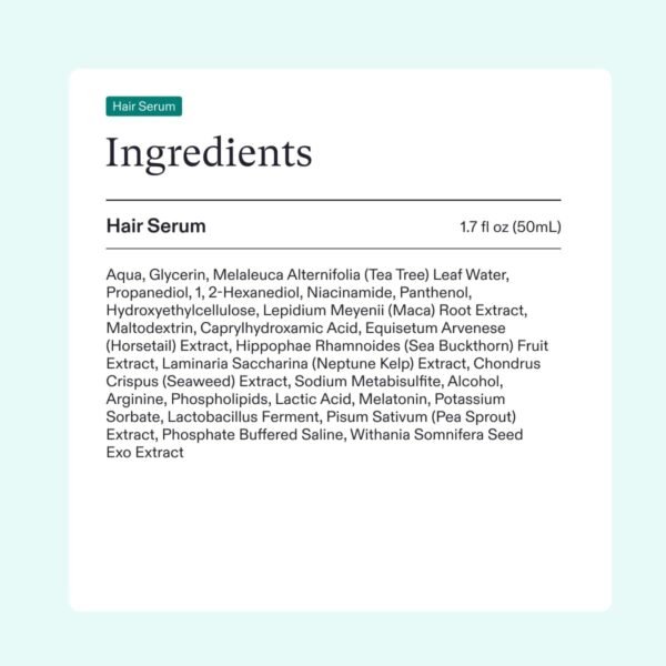 Nutrafol Postpartum Hair Growth Supplements and Hair Serum, Clinically Tested for Visible Thickness and Strength - 1 Month Supply, 1.7 Fl Oz Bottle