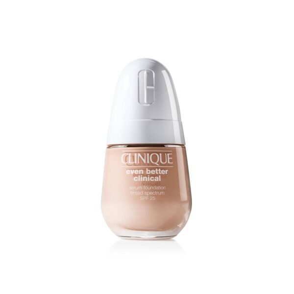Clinique Even Better Clinical Serum Full Coverage Hydrating Foundation Broad Spectrum SPF 25 With Vitamin C, Salicylic Acid + Hyaluronic Acid For Oily Skin Types