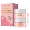 61jbpIrMXDL._SL1000_.jpg Strawberry Lip Scrub And Mask Set, Sugar Exfoliator Lip Scrub For Dark Lips To Lighten, Lip Care Kit, Sleeping Lip Mask, 1.4 oz / 2-piece
