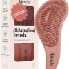 Kitsch Detangler Hair Brush for Curly or Straight, Wet and Dry Hair, Detangling Brush with Flexible Hairbrush Bristles, Hair brushes for Women & Men, Adults & Kids, for Shower & Travel - Terracotta