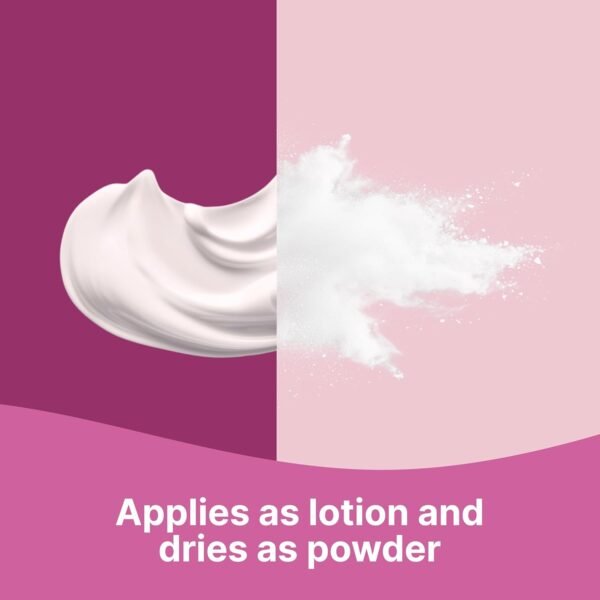 Lotion to Powder Anti Chafing Odor Control Cream for Women: Aluminum-Free Cream for Private Parts, Under Breast, & Body 2.25 Fl Oz (1 Pack, Tahitian Vanilla)