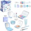 Makeup Kit Play Set, Pretend Makeup Toys for Girls Gifts 3-5 Years Old (Not Contains Real Cosmetics)