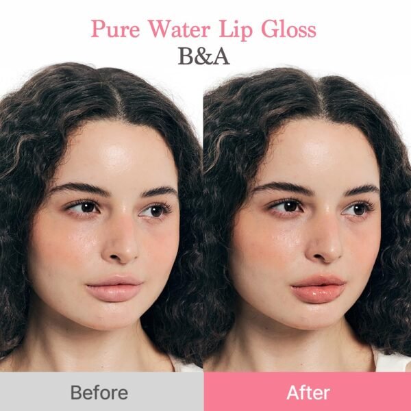 61kXmivtReL._SL1000_.jpg dasique Pure Water Lip Gloss 0.09 oz | Variety of Colors | Dewy Gloss | Buildable Gloss Tesxture | Non-Sticky | K-beauty (#11 Misty Rose)