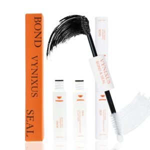 61kZdaSMsVL._SL1500_.jpg Lash Glue for Eyelash Clusters 2-IN-1 Lash Bond and Seal Waterproof Eyelash Glue DIY Lash Cluster Glue Individual Lash 72H+ DIY at Home 10ml