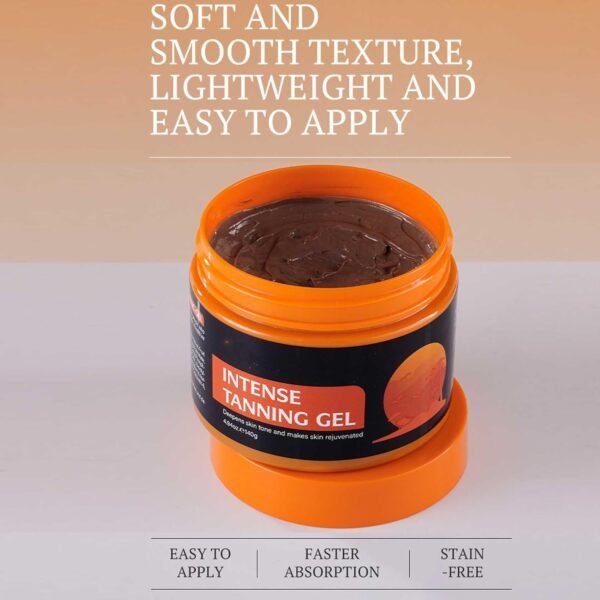 61kl49jlnJL._SL1500_.jpg Bronze Glow Intensive Tanning Shimmer Gel, Blisshe Tanning Gel, Blissshe Skin Intense Tannings Gels, Intensive Tan Accelerator, Natural Tannings Cream Brown Tanninges Lotion For Beach Outdoor Sun (2)