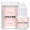 EMEDA Professional Lash Extension Glue - 0.5S/1S/2-3S/ Fast Drying/Strong Hold/Waterproof/Hypoallergenic/Latex-Free Eyelash Glue for Individual Lashes 7 Weeks Long Lasting(Black 0.17 fl.oz 1-2 sec)