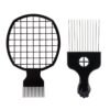 61lEhU1PbsL._SL1500_.jpg Upgraded Hair Twist Comb Hair Sponge Brush and Metal Afro Hair Pick Comb Set for Black Men Women Curls, 2 In 1 Afro Hair Coil Pick Combs Curl Brush (2 Pcs)