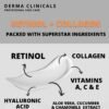 61lS7YTQC3L._SL1080_.jpg Retinol + Collagen, Hyaluronic Acid, Vitamin C Anti-Aging Face Cream, Day and Night Moisturizing Cream, Anti-Wrinkle Cream for Face, Firming Cream - 4oz