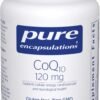 Pure Encapsulations CoQ10 120 mg - Coenzyme Q10 Supplement for Heart Health, Energy, Antioxidants, Brain & Memory Health - Cellular Health, Cognition & Cardiovascular Support* - 60 Capsules