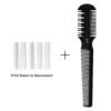 61mYAuBs46L._SL1500_.jpg Hair Cutting Comb - Double Edge Razor for Thin and Thick Hair Trimming and Styling with 5 PCS Spare Blades